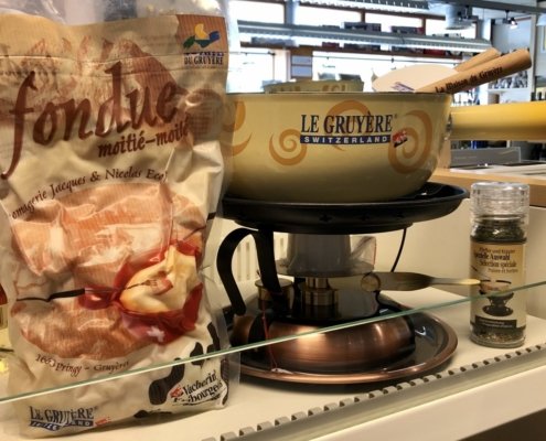 Fondue et caquelon